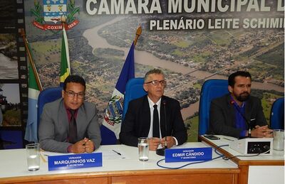 Marquinhos Vaz, Edmir Cândido e Vladimir Ferreira
