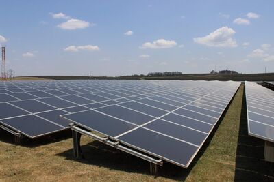 Uma das maiores usinas fotovoltaicas do mundo, no estado do MS