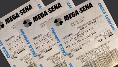 Mega-Sena: aposta de Peruíbe ganhou R$ 26,5 milhões nesta quarta (21)