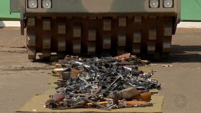 Exército destrói mais de mil armas e equipamentos em Campo Grande
