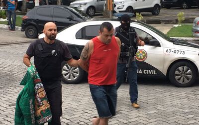 Ricardo Alexandre Alves, o Pará, presidente da Força Flu foi levado para a Cudade Polícia