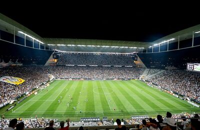 Arena Corinthians, palco do jogo.