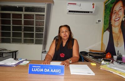 Vereadora Lucia da AAVC