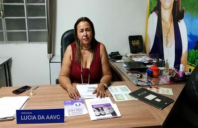 Vereadora Lúcia da AAVC