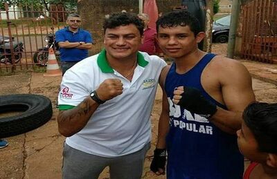 Jhonny com Acelino Freitas, o Popó