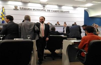 Compareceram a sessão 27 dos 29 vereadores de Campo Grande