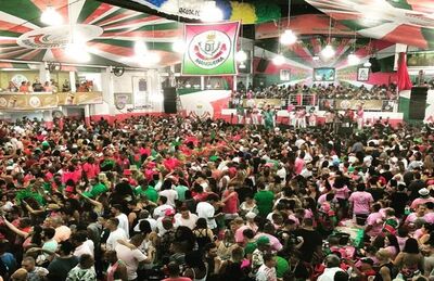 Escola de samba fez festa para anunciar o samba campeão 2019