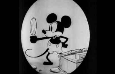 Em 1928, quando foi criado, Mickey era assim