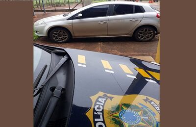 Veículo roubado recuperado em São Gabriel do Oeste