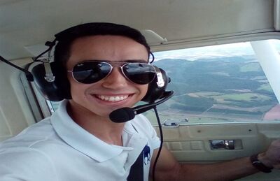 Lucas Ernesto Santos era o copiloto, vítima da queda de avião monomotor, em Belém