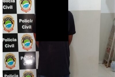 Suspeito foi preso pela Polícia Civil antes de cometer o assalto.