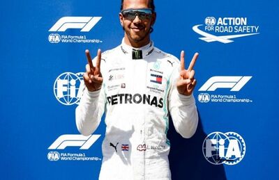 O piloto da Mercedes fez a melhor volta no circuito.
