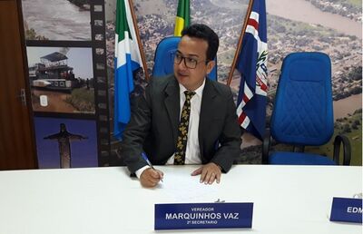 Vereador Marquinhos Vaz