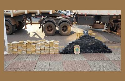 265 kg de cocaína apreendidos pela PRF em MS