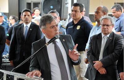Secretário de Estado de Justiça e Segurança Pública, Antônio Carlos Videira