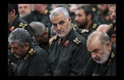 Qassem Soleimani, chefe da Guarda Revolucionária Iraniana, em foto de 2016 Foto: Office of the Iranian Supreme Leader via AP, Arquivo