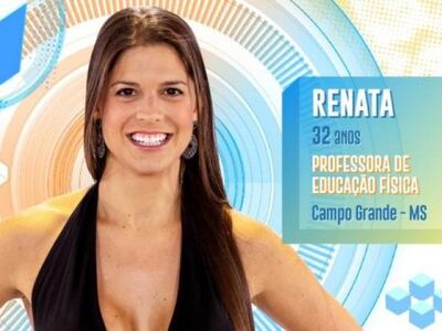 Renata depende da votação do público para entrar na casa mais vigiada do Brasil.
