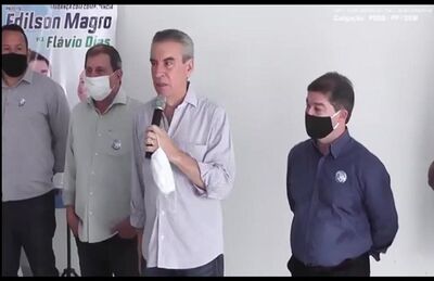 Flávio Dias, Sérgio de Paula, Paulo Corrêa e Edilson Magro.