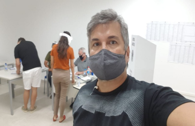Médico Emílio Hipólito, de 50 anos, afirma que não conseguiu votar em zona de Natal, porque outra pessoa votou no seu lugar