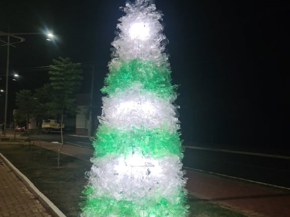 Natal Iluminado 2020 em Coxim. Fotos: Valdeir Simão.