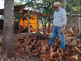 Agraer e Prefeitura de Coxim visitam assentamento de crédito fundiário. Fotos: Divulgação