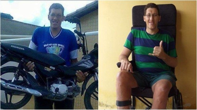 Ninão mede 2,37 metros e é considerado o homem mais alto do Brasil  Foto: Reprodução