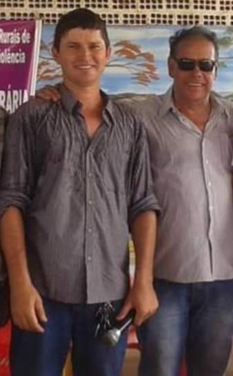 Flávio Duarte e o Professor Bira.