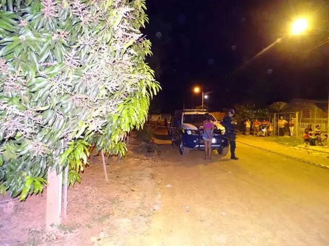Local onde confronto com a polícia aconteceu e Israel foi alvejado. Foto: Direto das Ruas