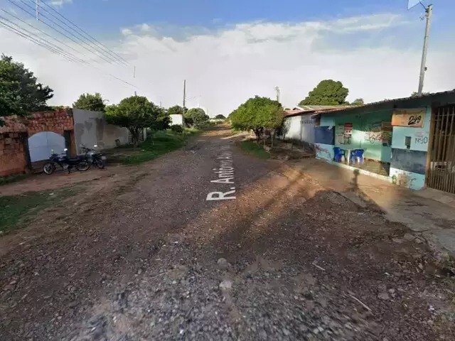 Rua Antonio Alves Prado onde autores foram localizados (Foto: Reprodução/Google Maps)