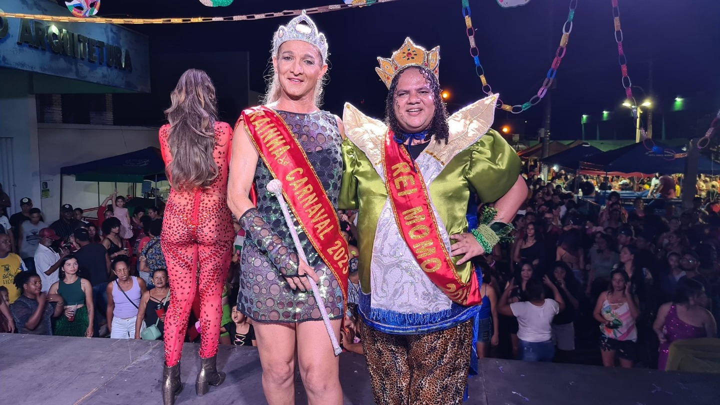 Bárbara Bismarck e Kaká Henrique.