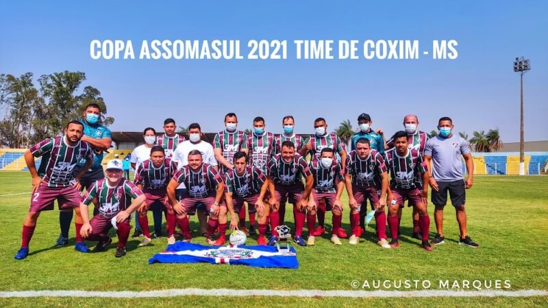 Time da Prefeitura de Coxim em 2022  19ª Copa Assomasul em Costa Rica  MS