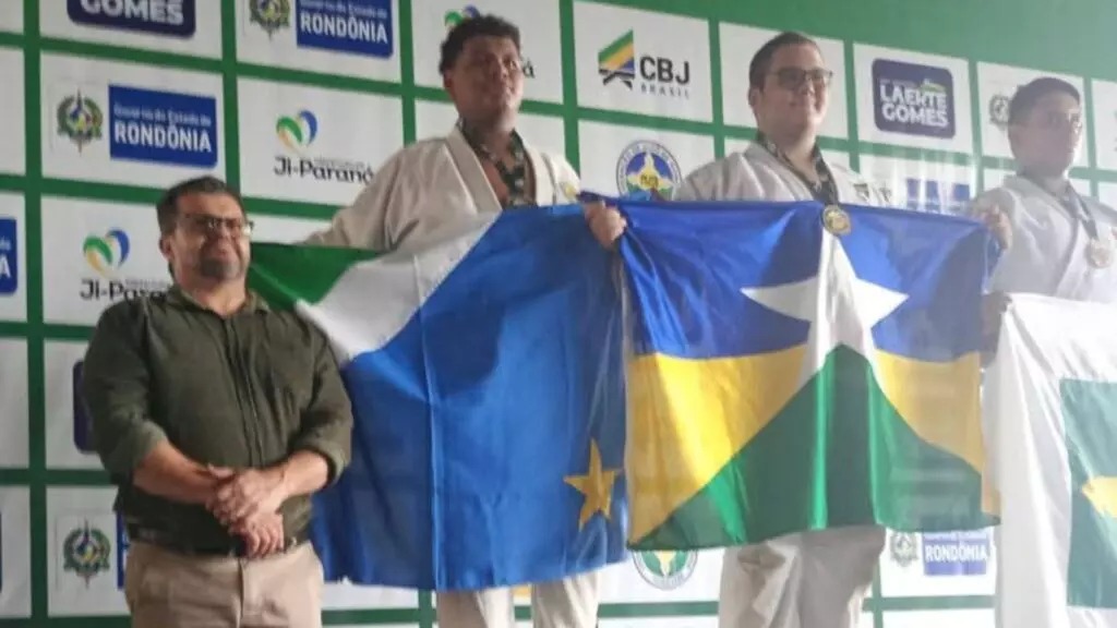 João Victor em competição em Ji-Paraná/Rondônia. Foto: Arquivo Pessoal