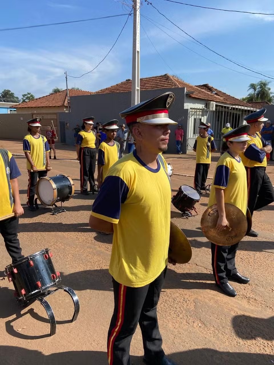 João Pedro Barbosa era percussionista na banda Marçal Gilberto Fogaça, em Ribas do Rio Pardo (MS). Foto: Redes sociais