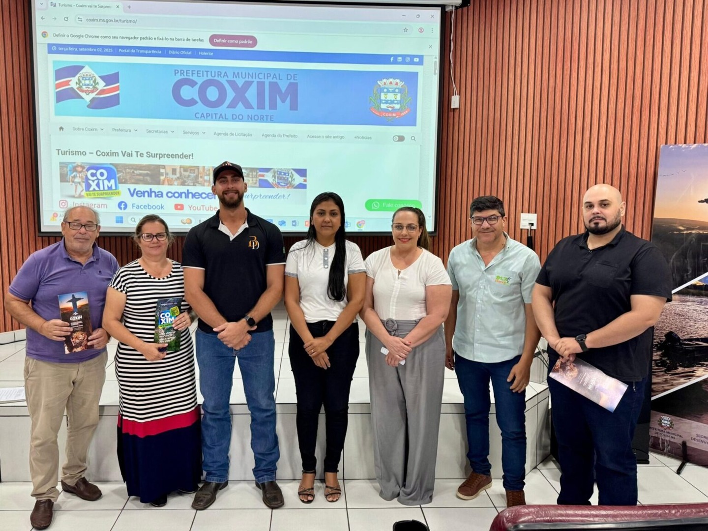 Coxim elege nova diretoria do Conselho Municipal de Turismo. Foto: Divulgação AssCom PMC 