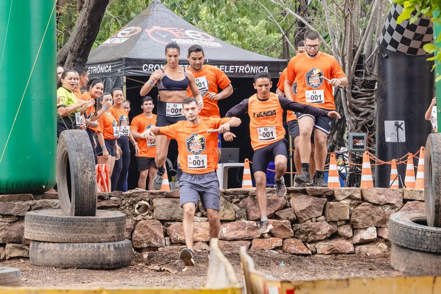 4ª edição do Coxim Extreme reúne mais de 150 atletas em corrida de obstáculos. Foto: Divulgação 