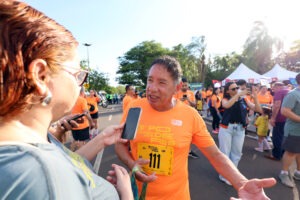 o deputado Gerson Claro destacou o caráter humano e integrador do evento. Foto: Divulgação 