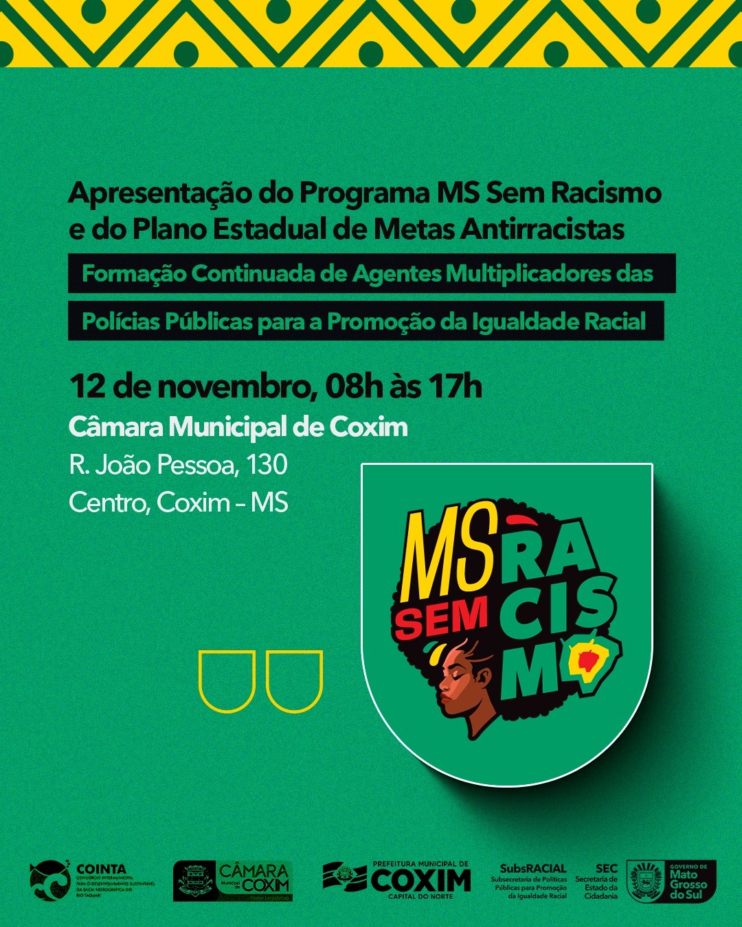 Arte: Divulgação AssCom PMC 