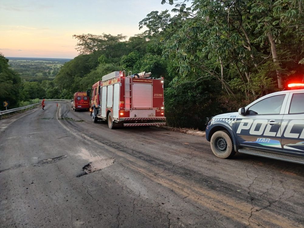 Foto: Corpo de Bombeiros 