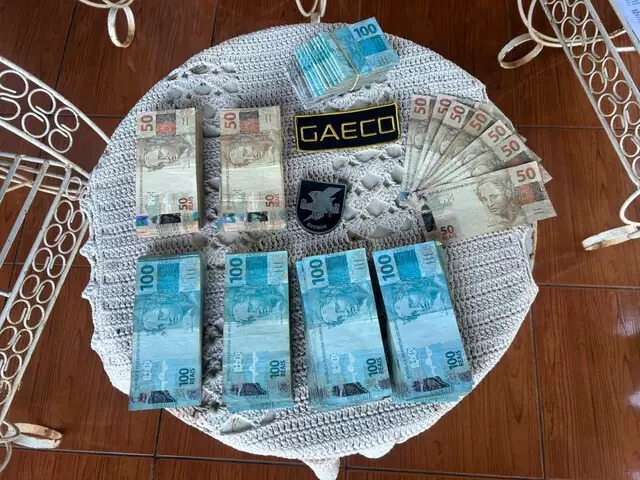 Operação Mão Dupla recolheu dinheiro em ofensiva contra fraudes. Foto: Divulgação/MPMS