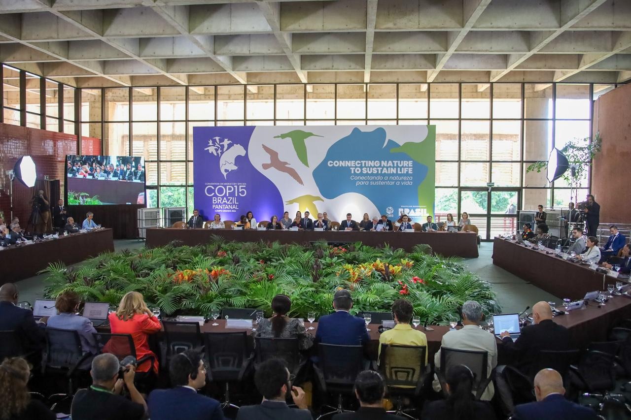 Nelsinho Trad destaca impacto econômico e ambiental na abertura da COP15, em Campo Grande. Foto: Divulgação AssCom 