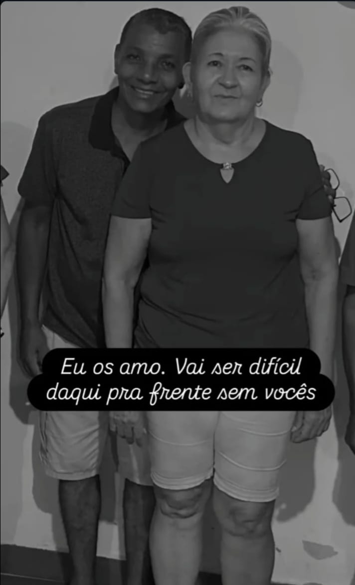 Aparecido e Madalena são as vítimas do acidente. Foto: Reprodução rede social 