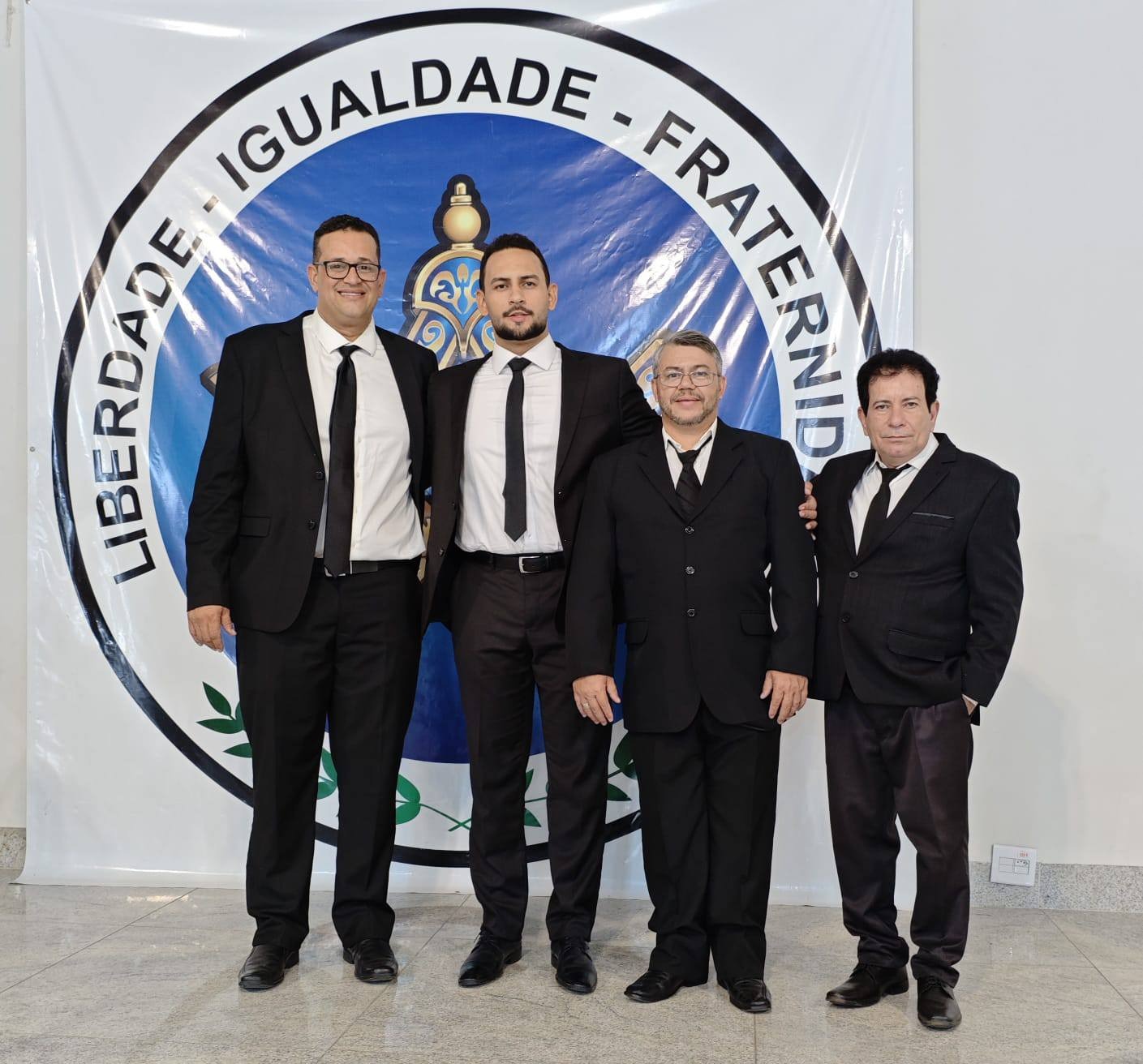 Iniciados: Augusto Cezar de Oliveira Arruda, Fernando Cardoso Mendes, Marlon Duarte Costa e Valdeir Simão.