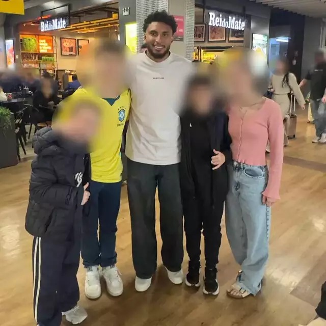 Campo-grandense foi tietado no aeroporto de Guarulhos (SP), a caminho do Rio de Janeiro (RJ). Foto: Reprodução/Instagram