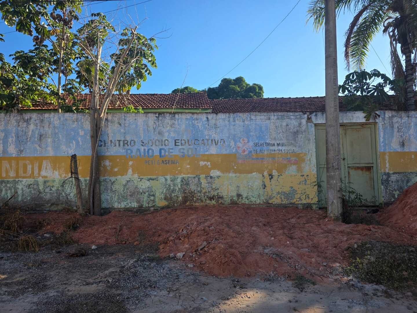 Centro Socioeducativo Raio de Sol em Silviolândia. Foto: Valdeir Simao/Diário  X