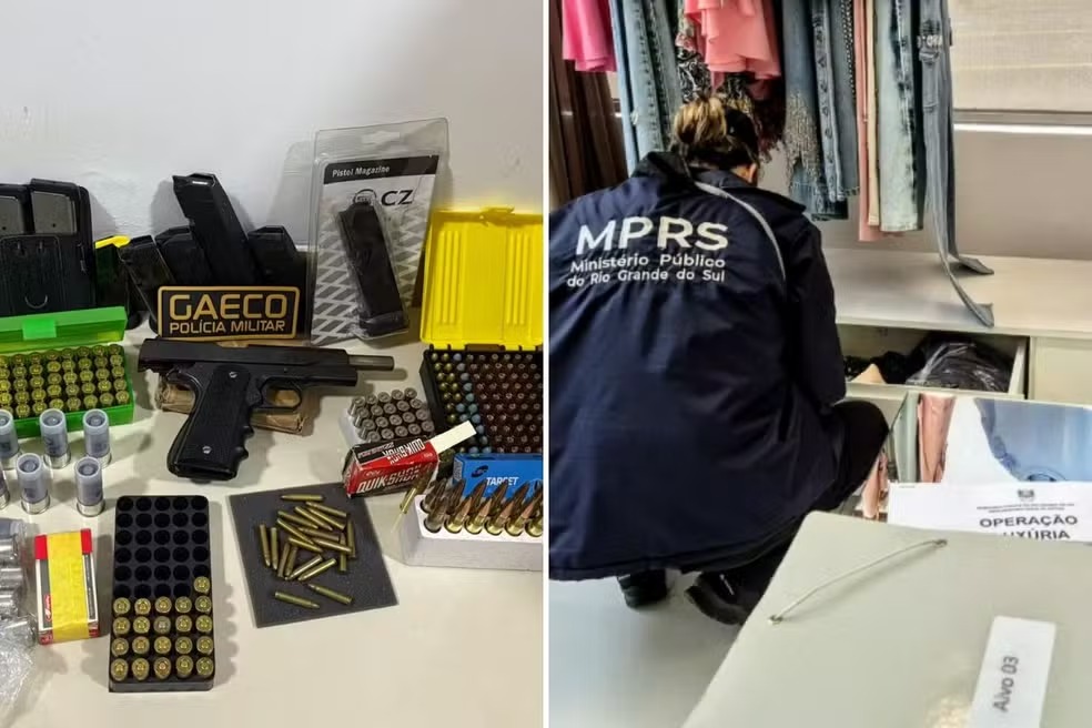 Equipes cumpriram mandados em 3 estados. Foto: Divulgação MPMS/MPRS