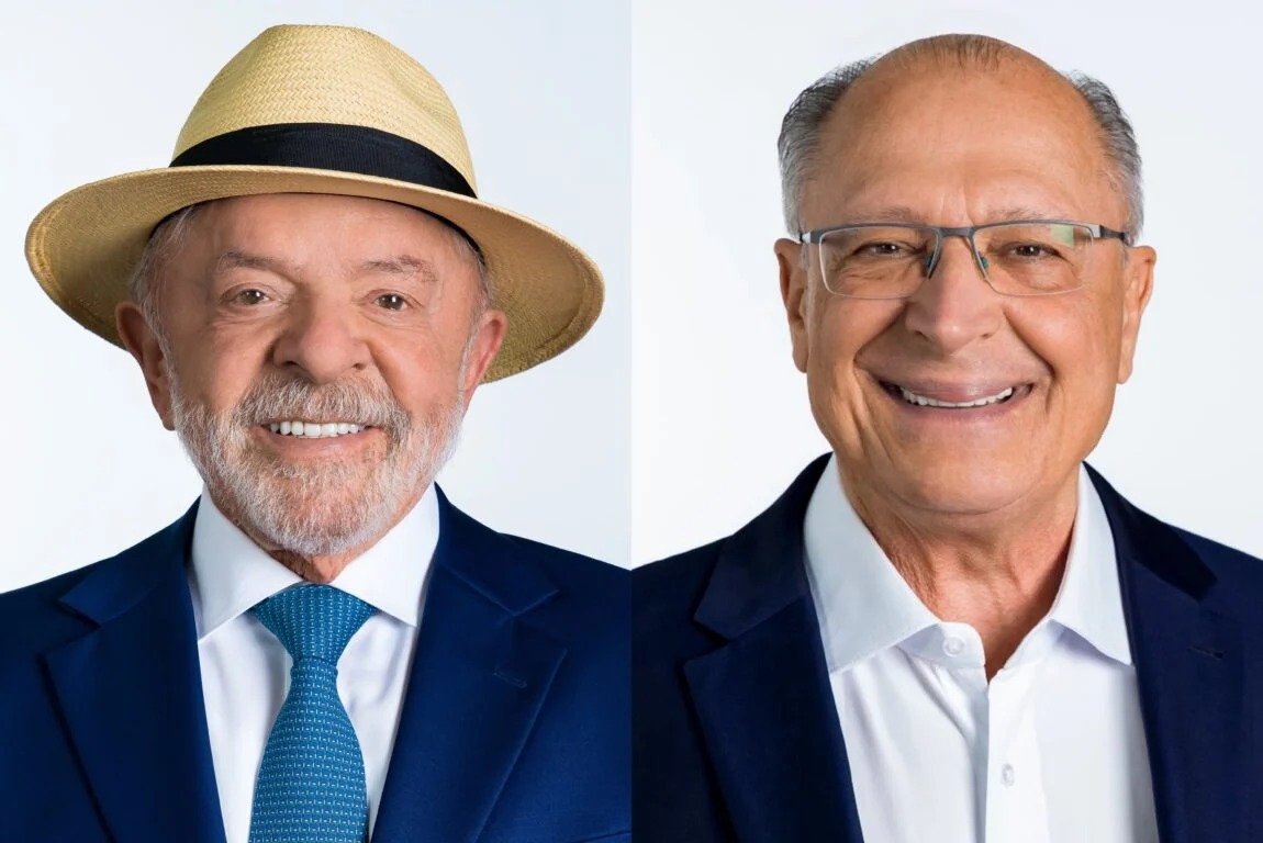 Lula, reeleito presidente e seu vice-presidente Geraldo Alckmin. Foto: Divulgação TSE