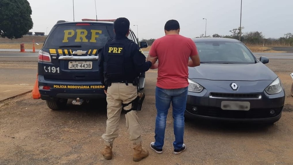 Francisvaldo Pereira de Assunção foi preso pela PRF em Diamantino Foto: Polícia Rodoviária Federal de Mato Grosso/Assessoria
